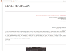 Tablet Screenshot of nicolemouracade.com